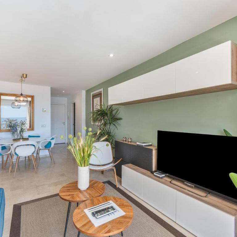 Front line beach apartment 2 bedr - Deluxe Apartment mit 2 Schlafzimmern und Meerblick - 16