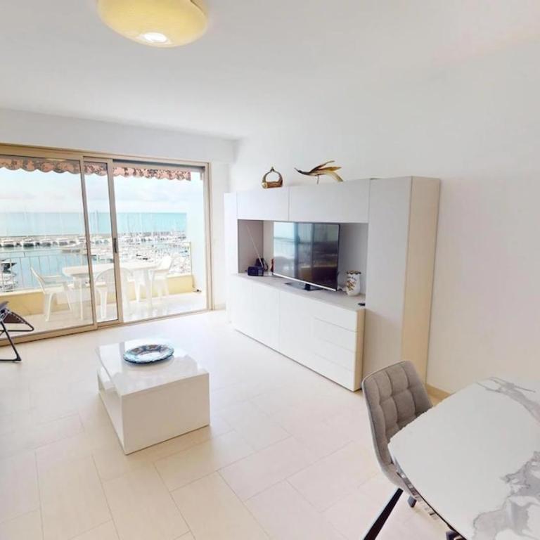 21GP - Magnifique et vaste 2P climatisé face mer avec 2 terrasses et garage - One-Bedroom Apartment - 2