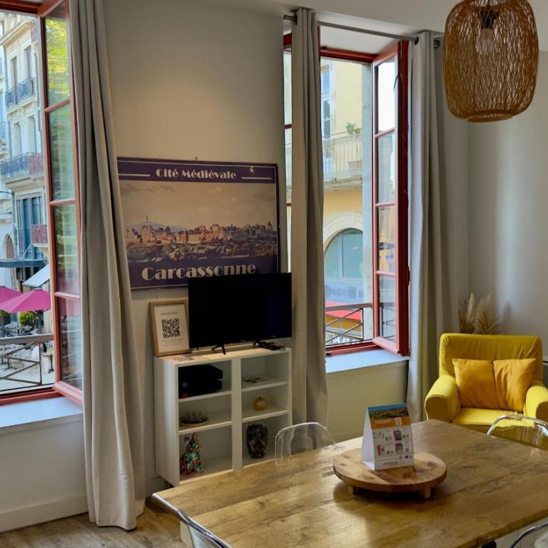 La magie de Carnot Meublé de tourisme 3 étoiles - Apartment with City View - 54