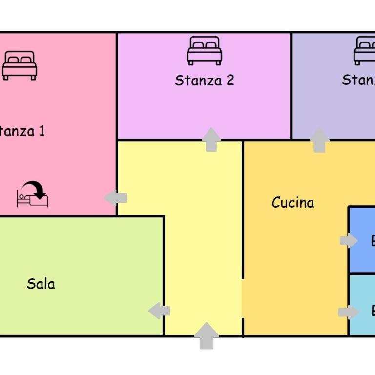 Gran Madre view Apartment -Torino - Three-Bedroom Apartment - 2