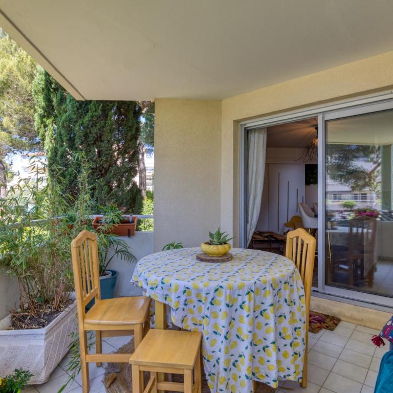 T2 cosy app face mer plage tennis - Appartement 1 Chambre Supérieur avec Balcon - 20