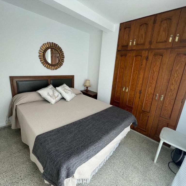 Apartamento con vistas laterales al mar en Platja - Apartamento de 3 dormitorios - 6