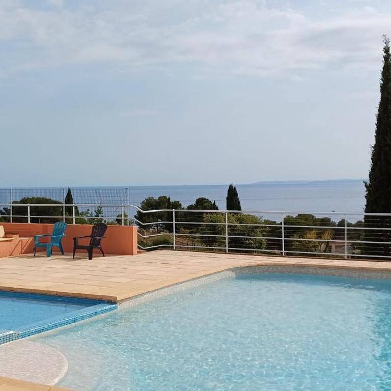 Tous à la piscine au BELVEDERE vue mer - Villa mit 2 Schlafzimmern - 68