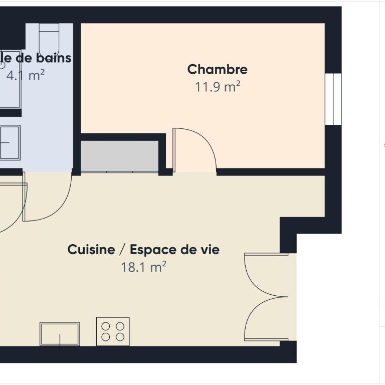 Le Drift - appartement pour 4 - piscine commune - Appartement - 25