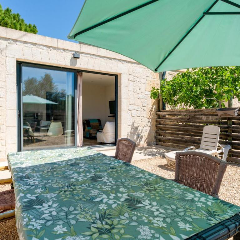 Mas Delorme 2 - Appartement 1 Chambre - Vue sur Jardin - 14