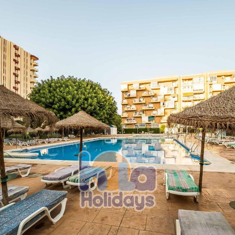 Apartamento Benalmadena ideal renovado playa, piscina y centro - Apartment mit 1 Schlafzimmer - 32