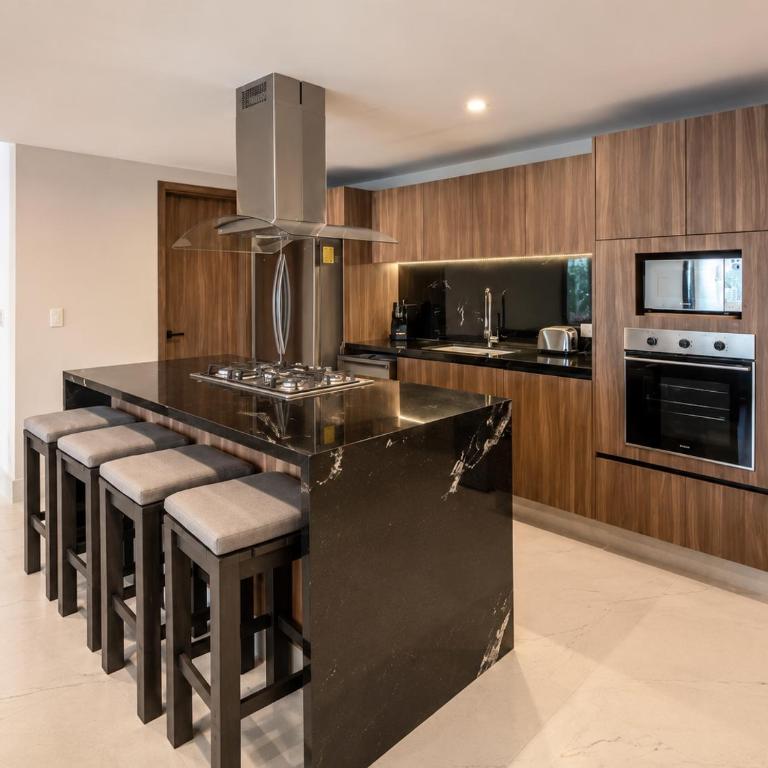 Luxury Retreat in Puerto Cancun with Rooftop Pool - Three-Bedroom Premium Apartment - 13