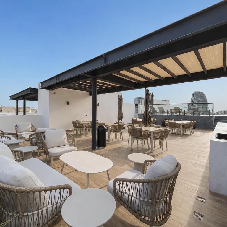 Luxury Retreat in Puerto Cancun with Rooftop Pool - Three-Bedroom Premium Apartment - 26