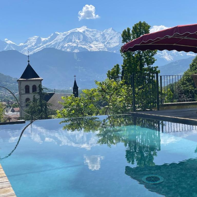 Un château face au Mont-Blanc - Villa con Piscina Privata - 3