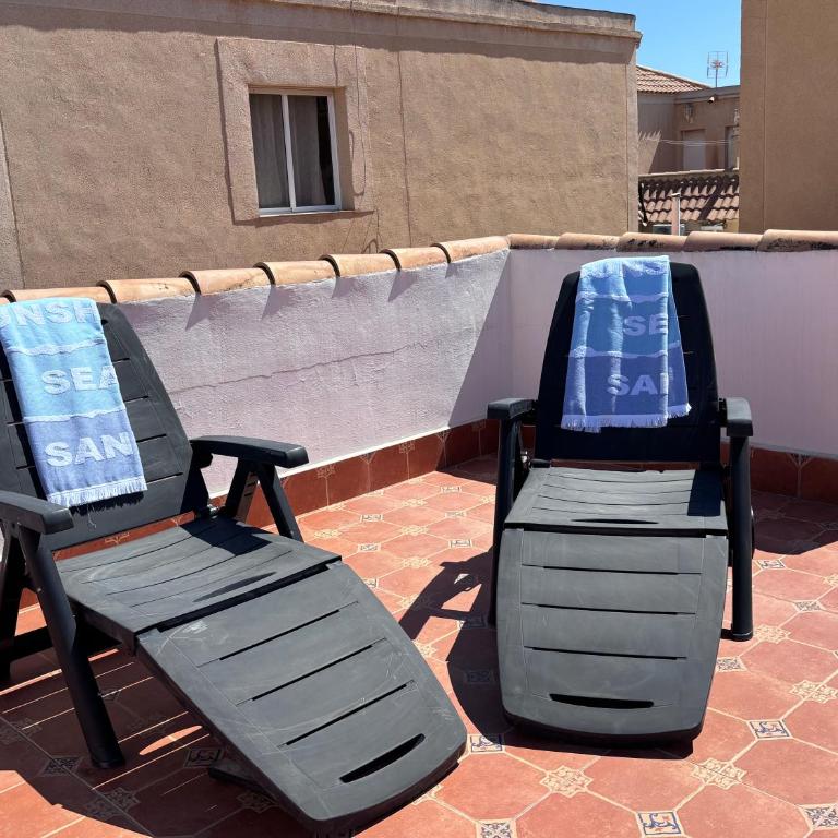 CASA TORRE Y MAR with 2 bedrooms pool barbecue patio & sun terrace - Casa de 2 dormitorios - 21