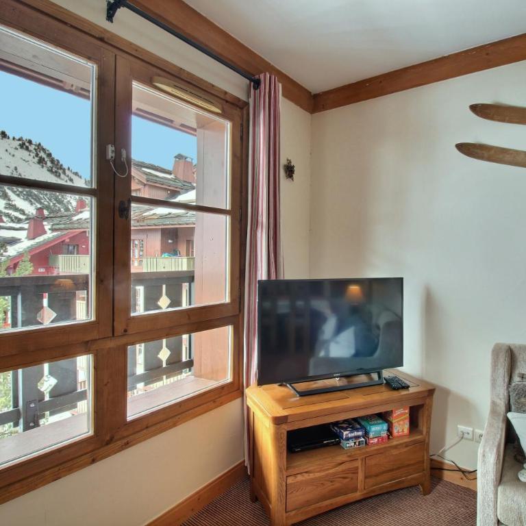 Arc 1950, Appartement 3 chambres Duplex 8 pers, Vue Montagne, Sauna, Hammam, Jacuzzi, Piscine extérieure chauffée - Three-Bedroom Apartment with Mountain View - 5