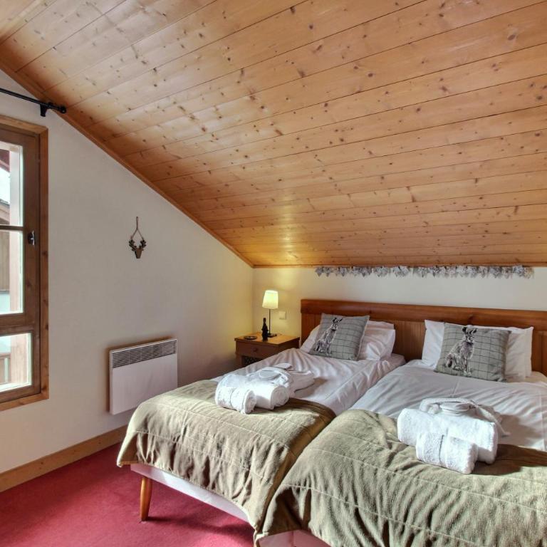 Arc 1950, Appartement 3 chambres Duplex 8 pers, Vue Montagne, Sauna, Hammam, Jacuzzi, Piscine extérieure chauffée - Three-Bedroom Apartment with Mountain View - 26