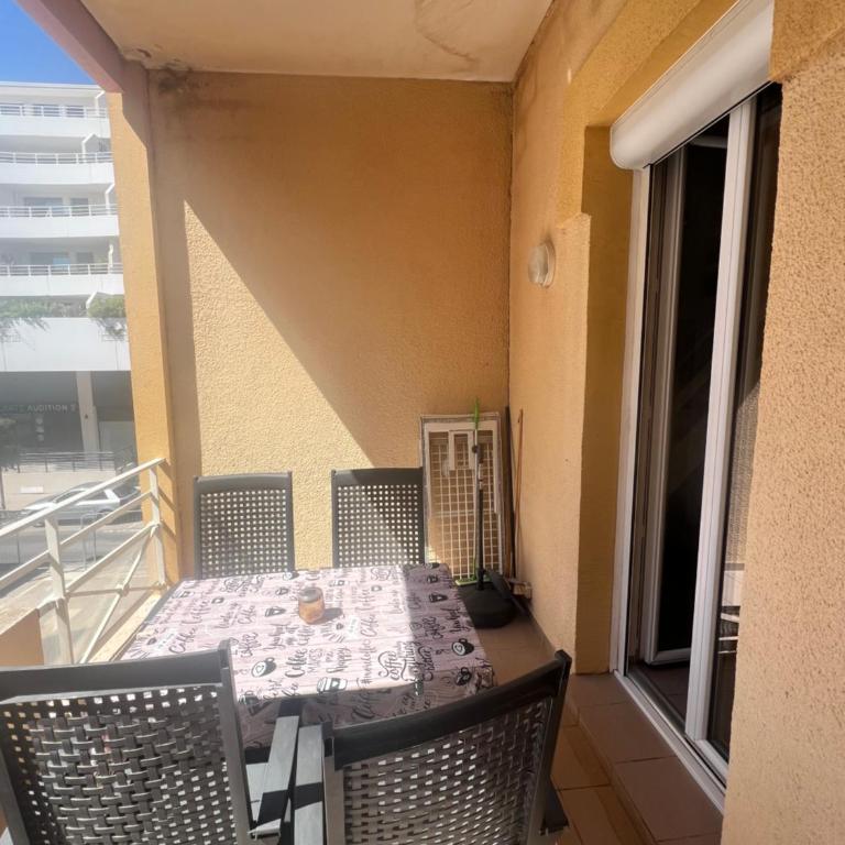 Studio front de mer Valras-Plage 2-4 personnes - Appartement 1 Chambre - 1