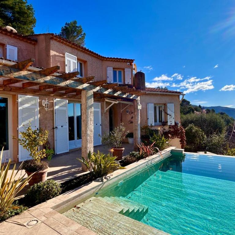 La Casa dela Felicidad Villa piscine privée Près de Nice - Villa con piscina privada - 6