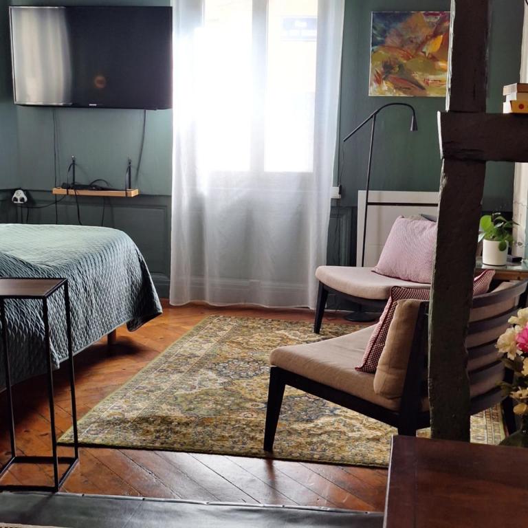 Grand Studio de charme Rouen centre - Studio Supérieur - 12