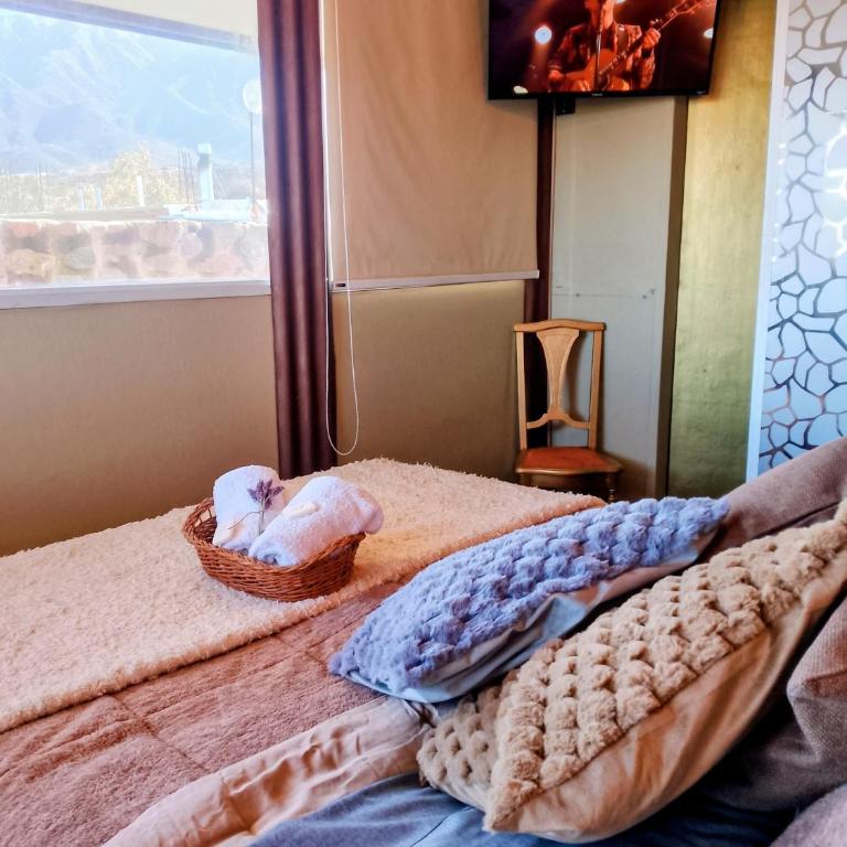" Petit Box" Habitación Boutique de Diseñador con baño privado en Montaña - Cocheras- Vistas Panorámicas a la Montaña- Sobre Ruta 82 Camino a las Termas de Cacheuta, Alta Montaña , Chile - Experiencia en un contenedor - Apartamento de 1 dormitorio - 34
