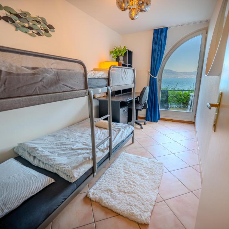 Les sources et grottes secrètes du Léman - Appartement 2 Chambres - Vue sur Lac - 24