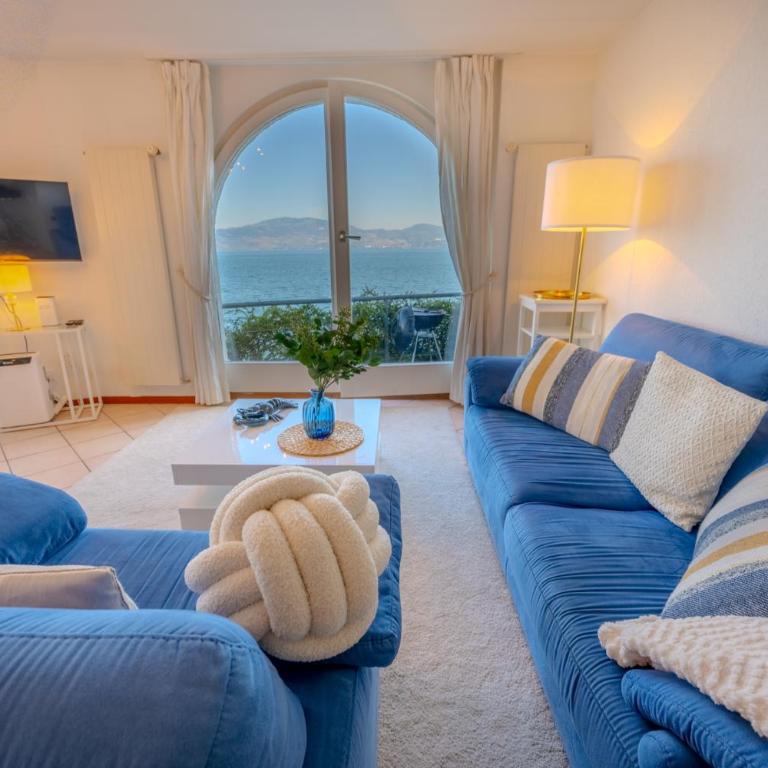 Les sources et grottes secrètes du Léman - Appartement 2 Chambres - Vue sur Lac - 42