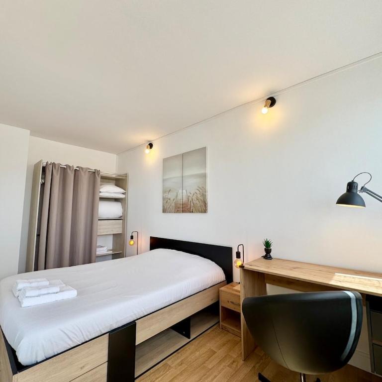 Le Beau Vaillant - Proche gare avec parking inclus - Appartamento con 1 Camera da Letto - 6