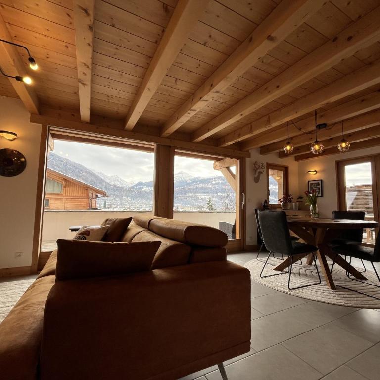 Chalet Alpéa - Jacuzzi vue montagne - Neuf - Chalet - 7
