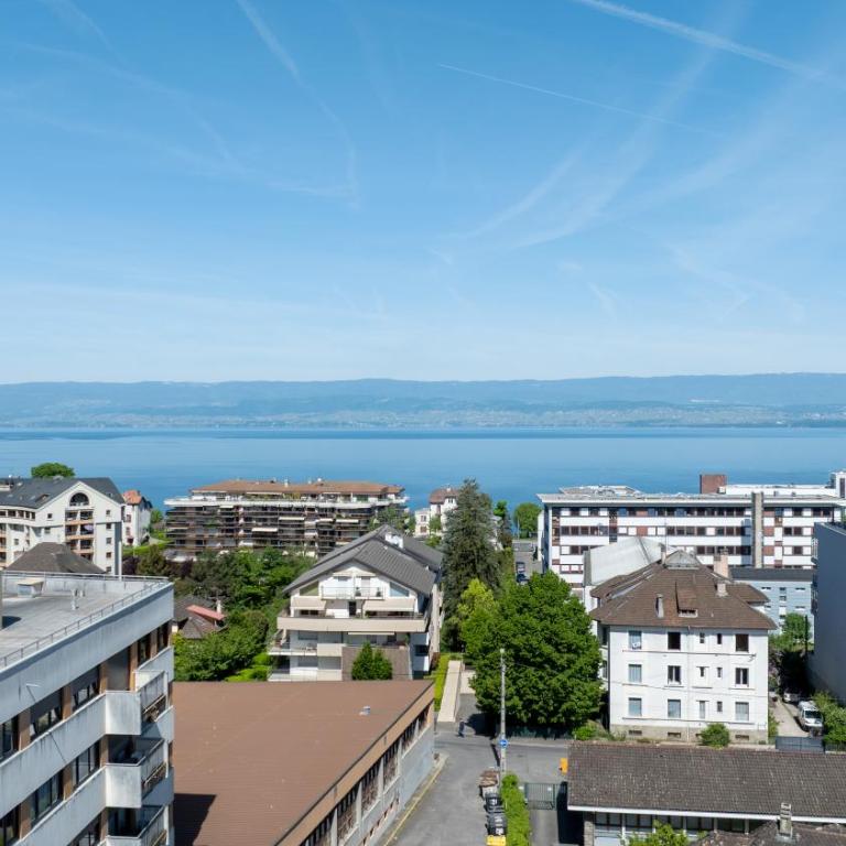 L'Étoile de Thonon hypercentre - Appartement 1 Chambre - Vue sur Lac - 12