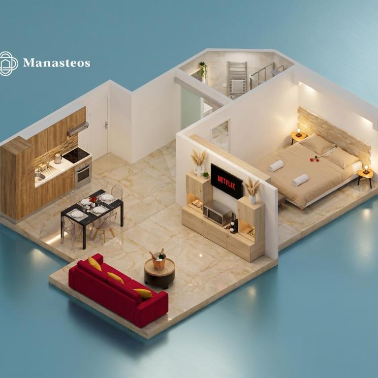 Frontière de Monaco - Joli logement agréable - FD - Appartement 1 Chambre - 2