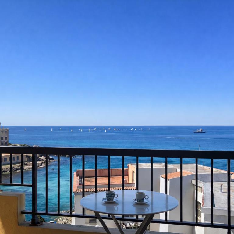 Calma de Mar Sea View Sunset - Two-Bedroom Apartment with Balcony and Sea View - 12