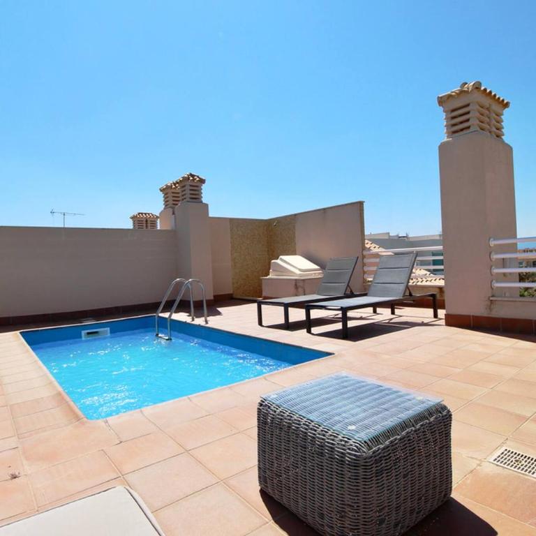 Ático frontal al mar con piscina privada by homeprive - Penthouse - 6