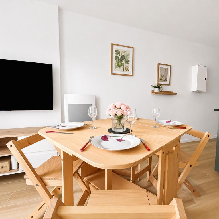 T2, moderne, balcon avec vue mer et parking privé - Apartment mit 1 Schlafzimmer - 6