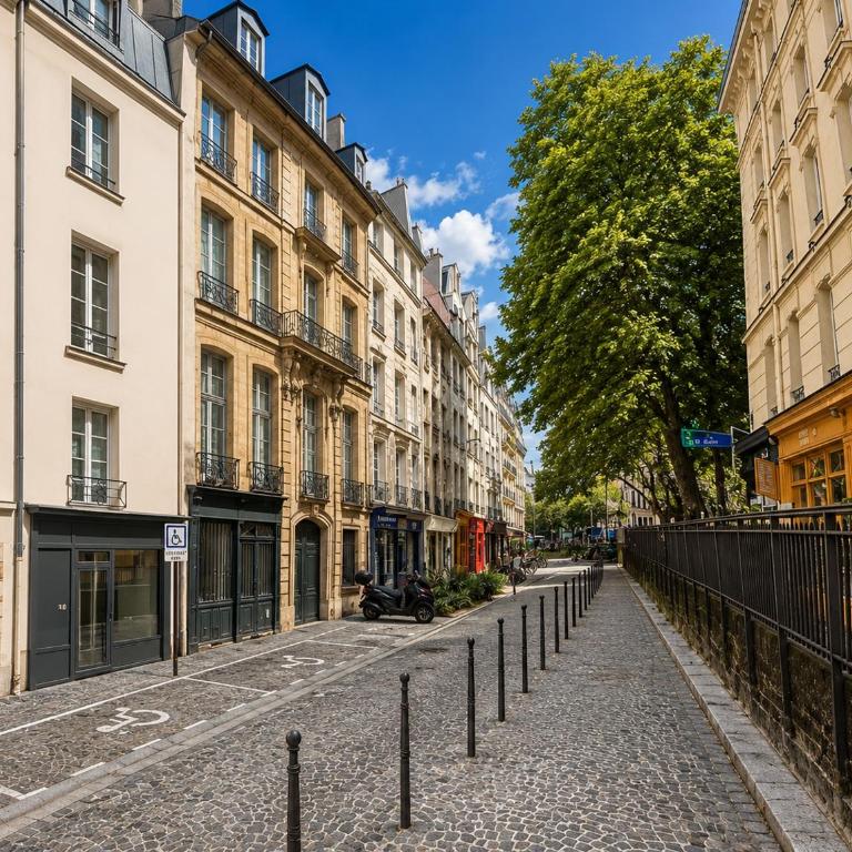 Joli studio, rue calme, prêt de Notre Dame de Paris - One-Bedroom Apartment - 6