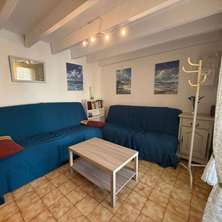 Maison de vacances 6 couchages, 2 chambres, mezzanine, wifi, 100m de la plage residence Le Village de la Mer LRVM26 - Ferienhaus mit 3 Schlafzimmern - 3
