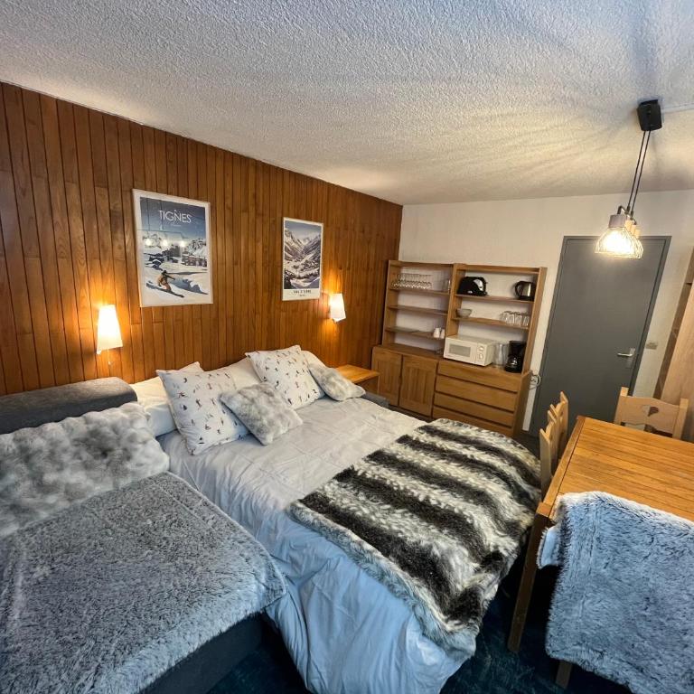 MyHome - 6-person apartment with glacier & lake view - Appartement 1 Chambre avec Balcon et Vue sur les Montagnes - 5