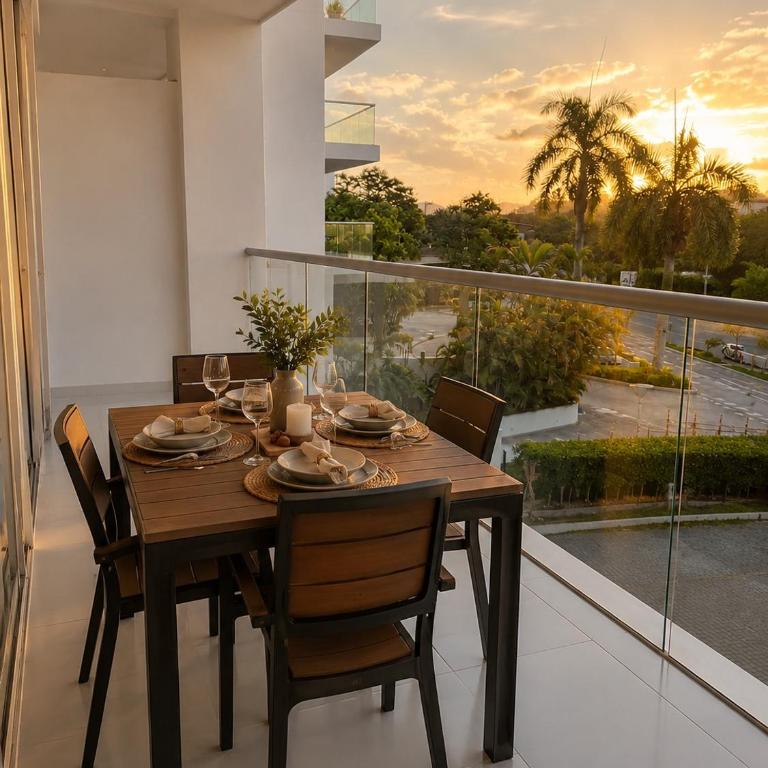 Morros 3 Frente al Mar - Piscinas y Jacuzzi - One-Bedroom Apartment - 48