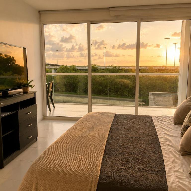 Morros 3 Frente al Mar - Piscinas y Jacuzzi - One-Bedroom Apartment - 53