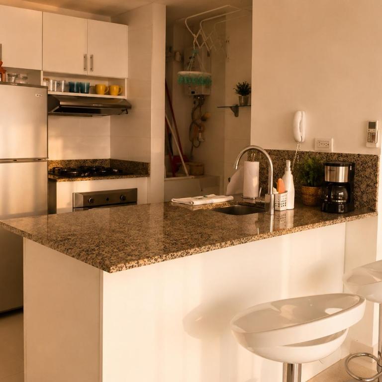Morros 3 Frente al Mar - Piscinas y Jacuzzi - One-Bedroom Apartment - 55