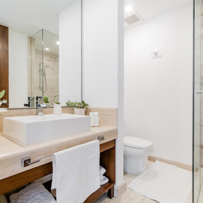 Lindo depa en Puerto Cancun - One-Bedroom Apartment - 15