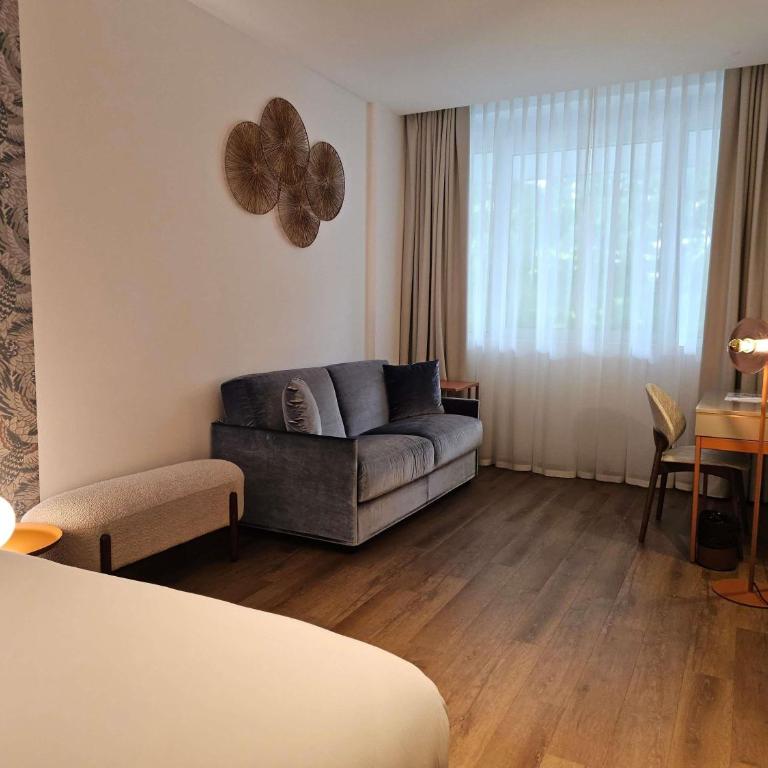 Aparthotel Adagio Genève Mont-Blanc - Chambre Standard avec Un Lit Double & Un Canapé-Lit - 2