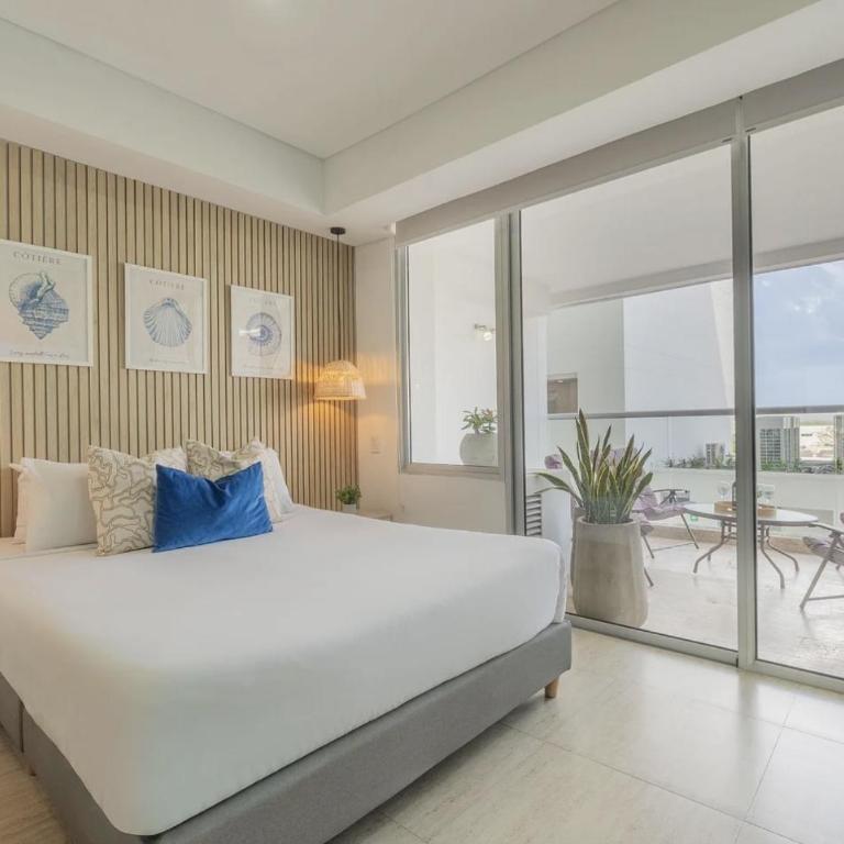 CB544 | Acogedora suite vista a la piscina - Studio with Balcony - 3