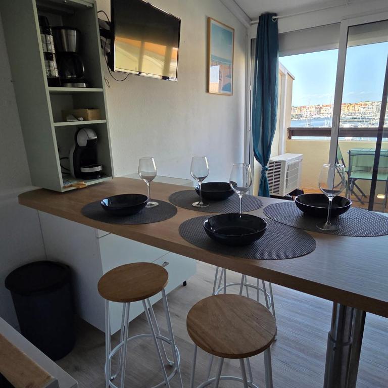 Le belvédère de l'ile - 4pers - Vue sur le port - Parking - Clim - Wifi - Histoire de Clés - Apartment mit 2 Schlafzimmern - 22
