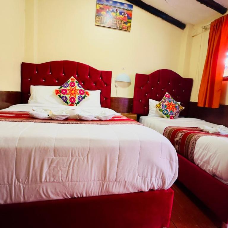 Hostal sambleño cusco Piero suite - Habitación Doble con baño privado - 2 camas - 4