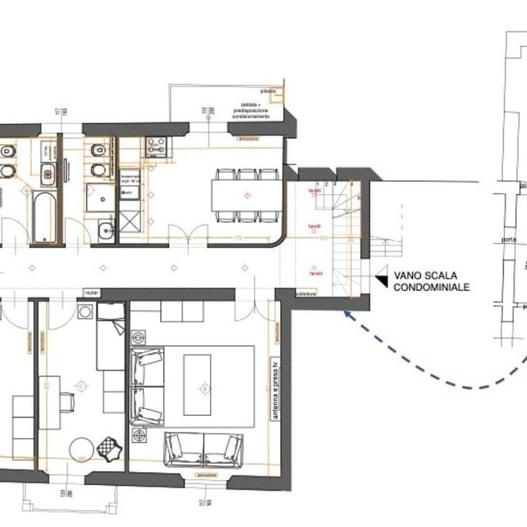 Large renovated apartment in the center of Pisa - Appartamento Premium con 3 Camere da Letto e Balcone - 12