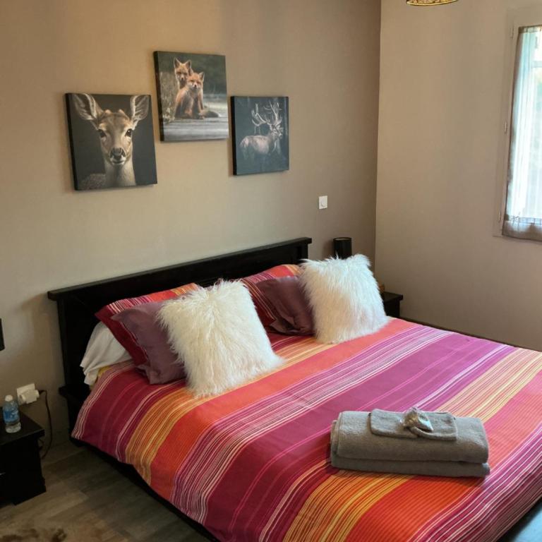 Maison climatisée avec hote ptit dej inclus - Chambre Familiale - Vue sur Jardin - 1