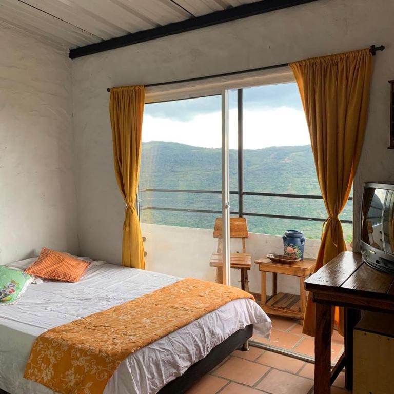 Cabañas con vista a San Gil Villa Alto del Angel - Casa con 1 dormitorio - 5