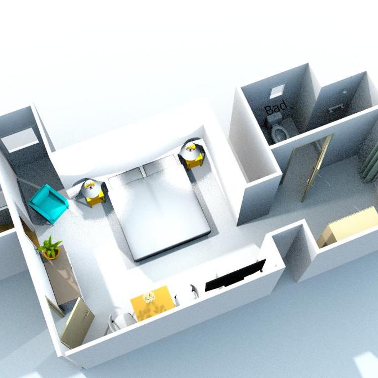 Gästehaus Kling - Apartment mit 1 Schlafzimmer - 18