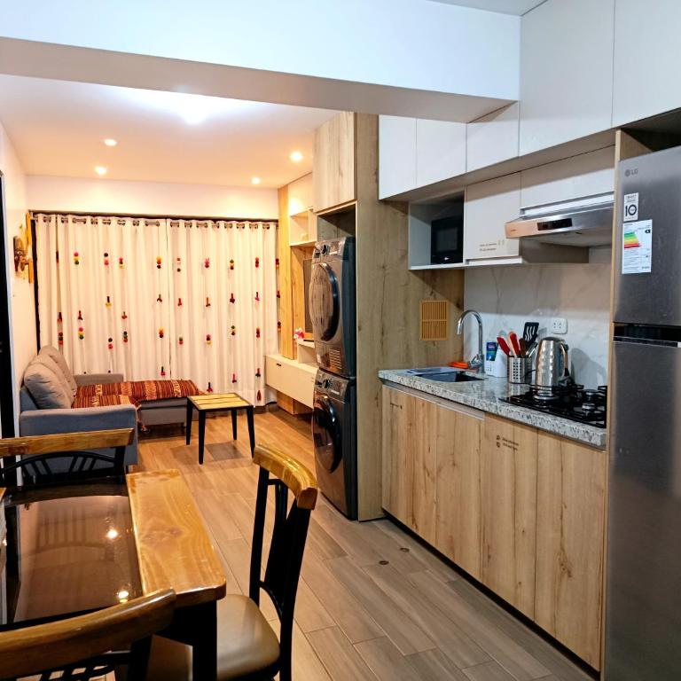 Departamento Moderno en Wanchaq, 2 Habitaciones, Vista y Lavadora y Secadora - Apartamento de 2 dormitorios - 9