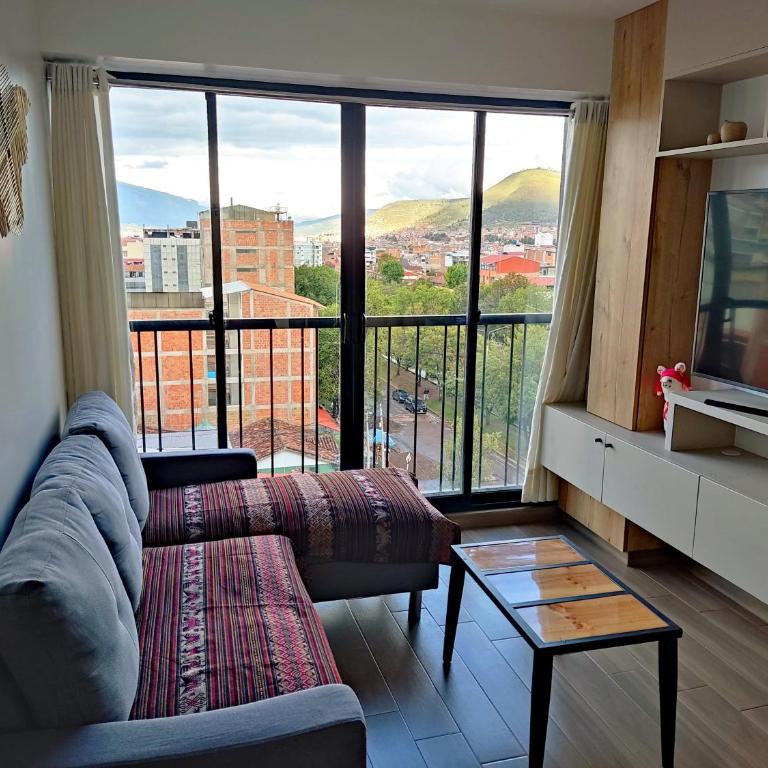 Departamento Moderno en Wanchaq, 2 Habitaciones, Vista y Lavadora y Secadora - Apartamento de 2 dormitorios - 13