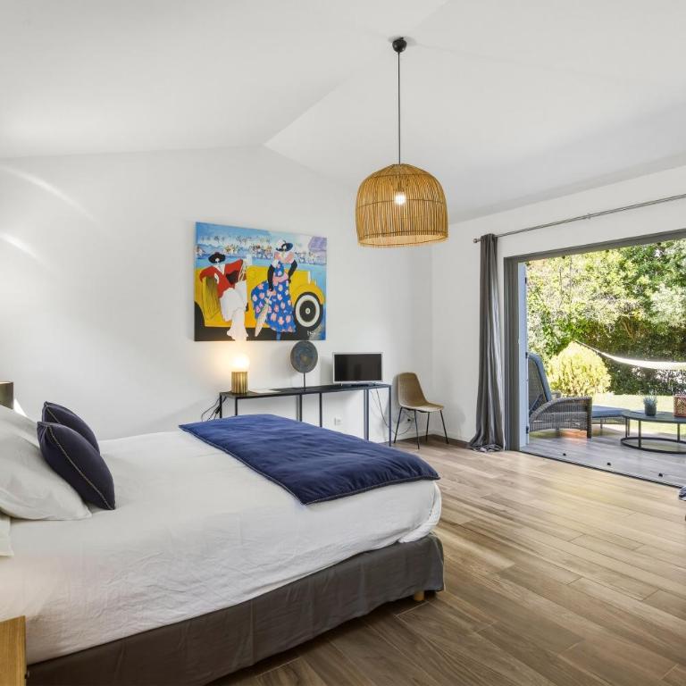 A Casa Bianca - Chambre Lit King-Size - Vue sur Jardin - 3