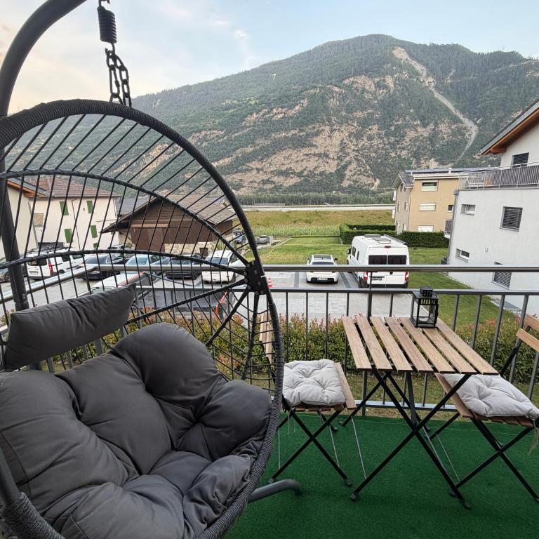 Appartement Vue Montagne Vignoble Cosy Valais - Apartment mit 1 Schlafzimmer - 2