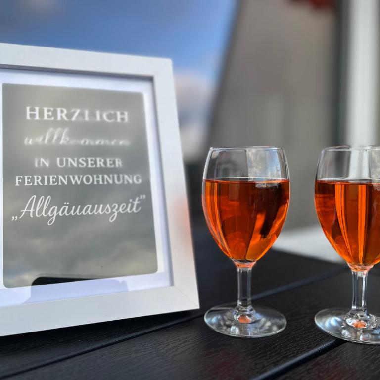 Allgäuauszeit mit Bergblick - Sauna - Balkon - Appartamento con 1 Camera da Letto - 2