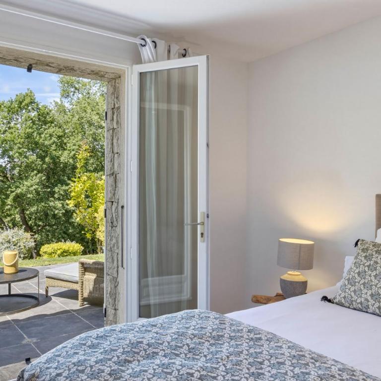 A Casa Bianca - Chambre Lit Queen-Size - Vue sur Piscine - 5